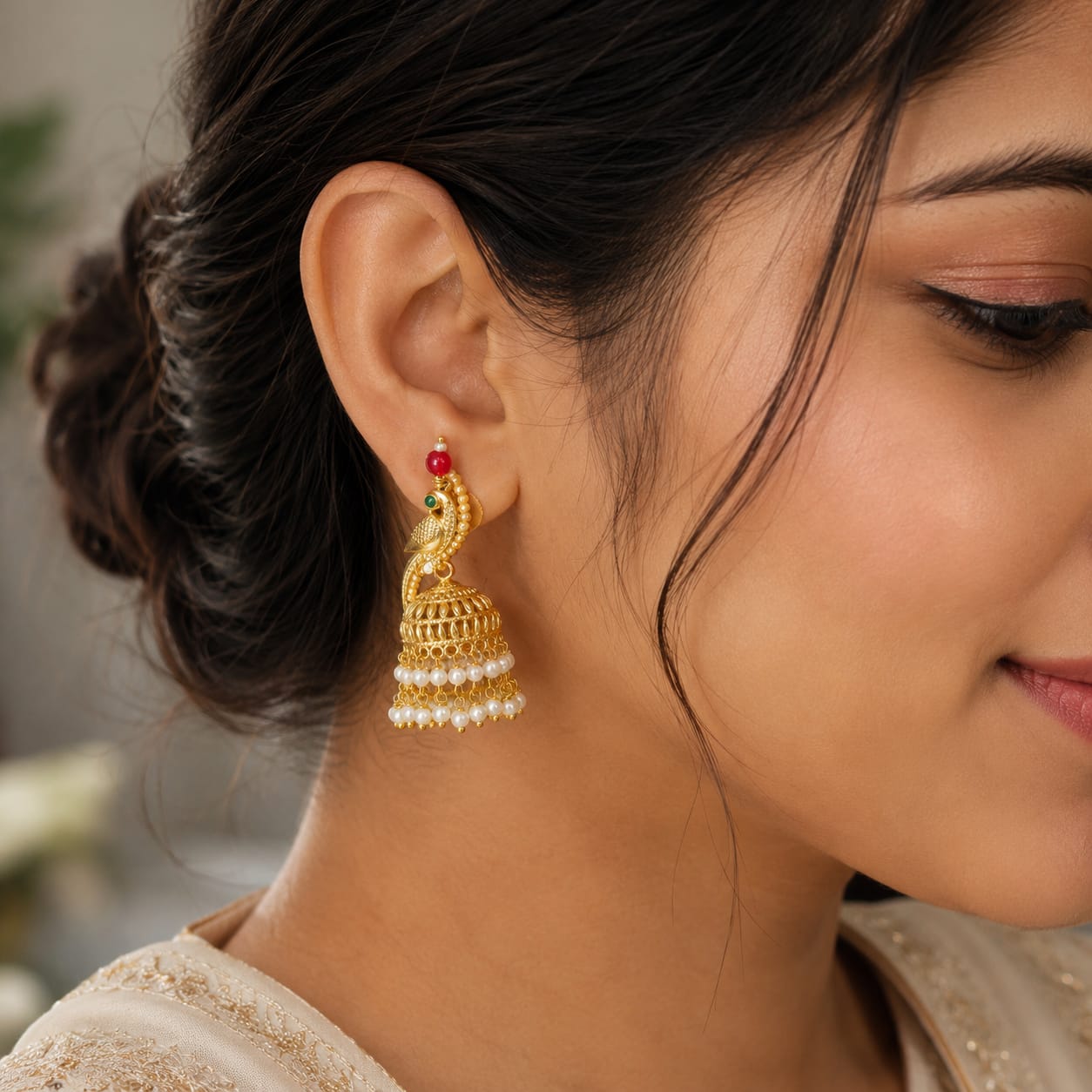 Mayura Pearl Jhumki