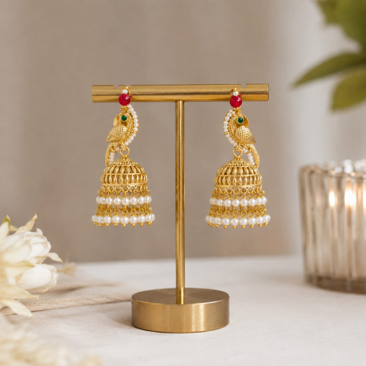 Mayura Pearl Jhumki