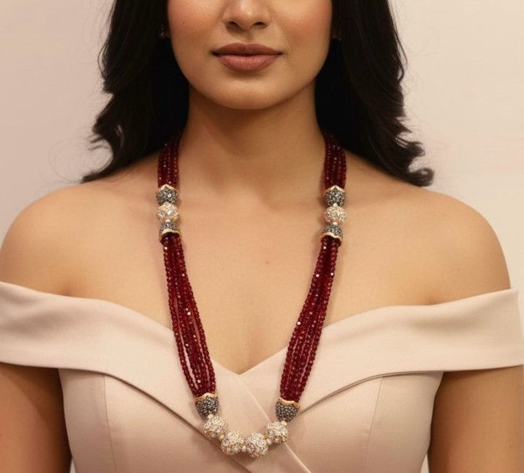 Meenakari Seed Ball Mala