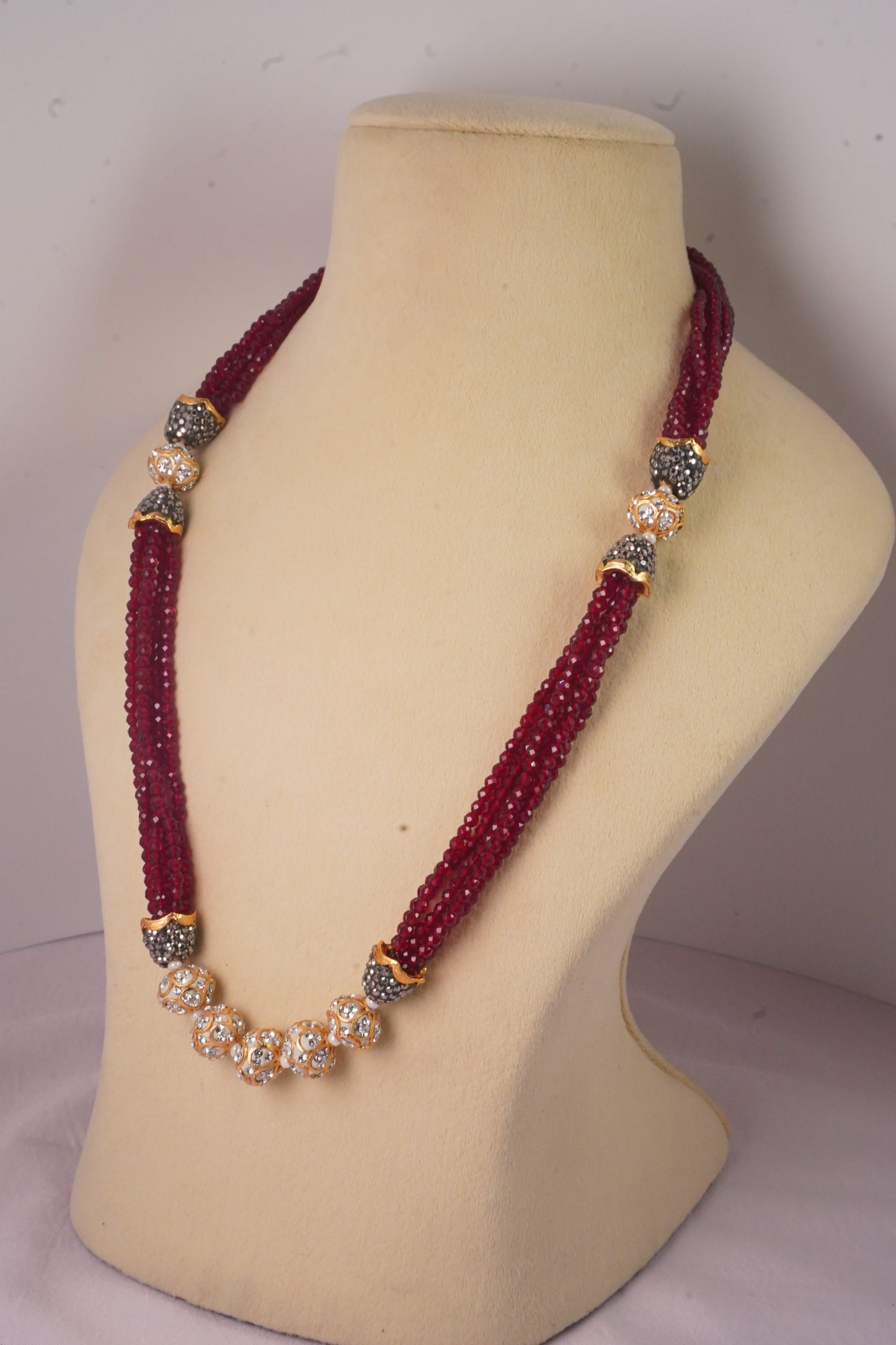 Meenakari Seed Ball Mala