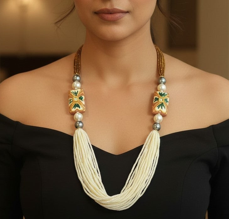 Qudra Micro Pearl Mala