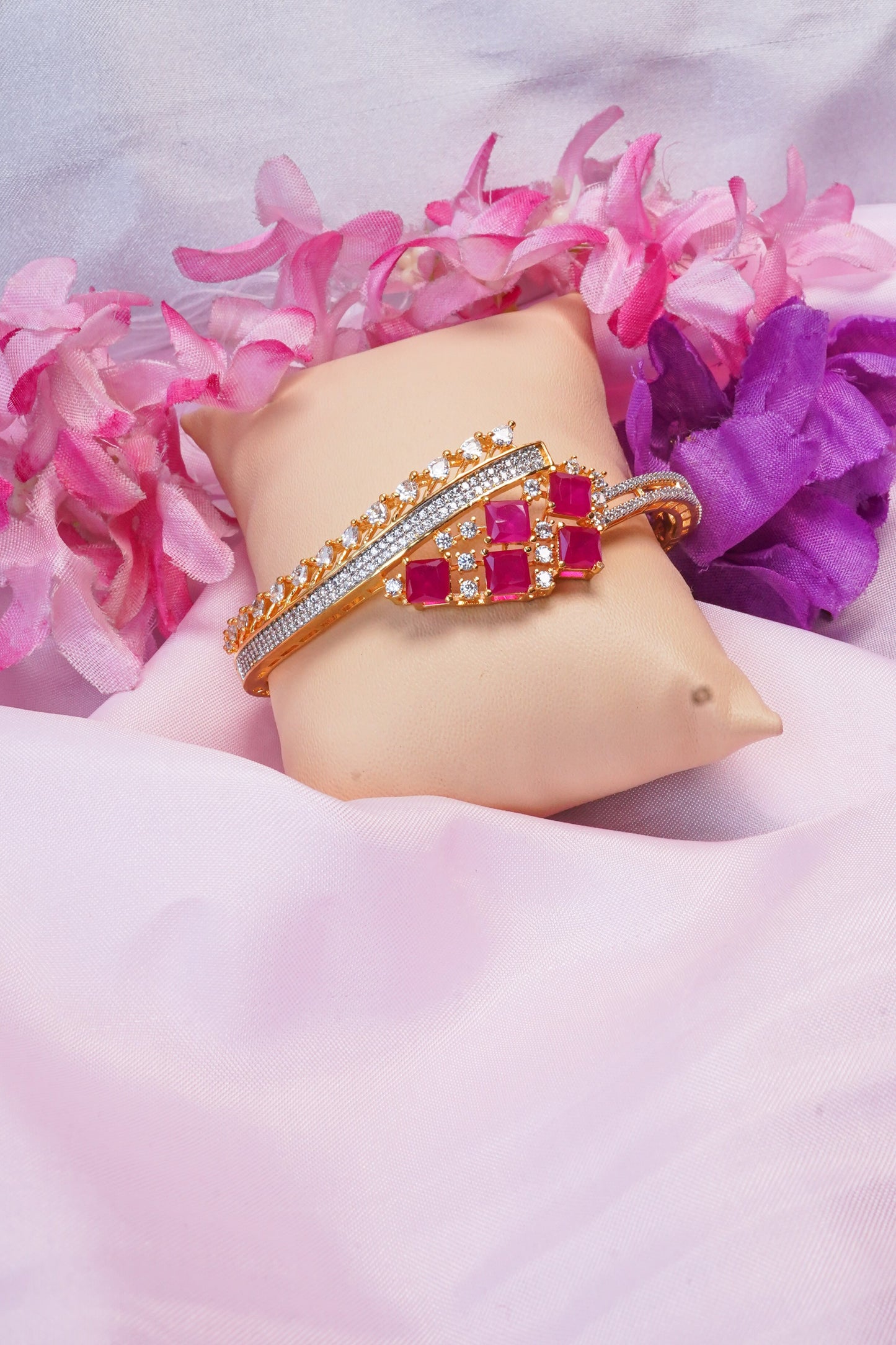 Ruby Stones Bracelet