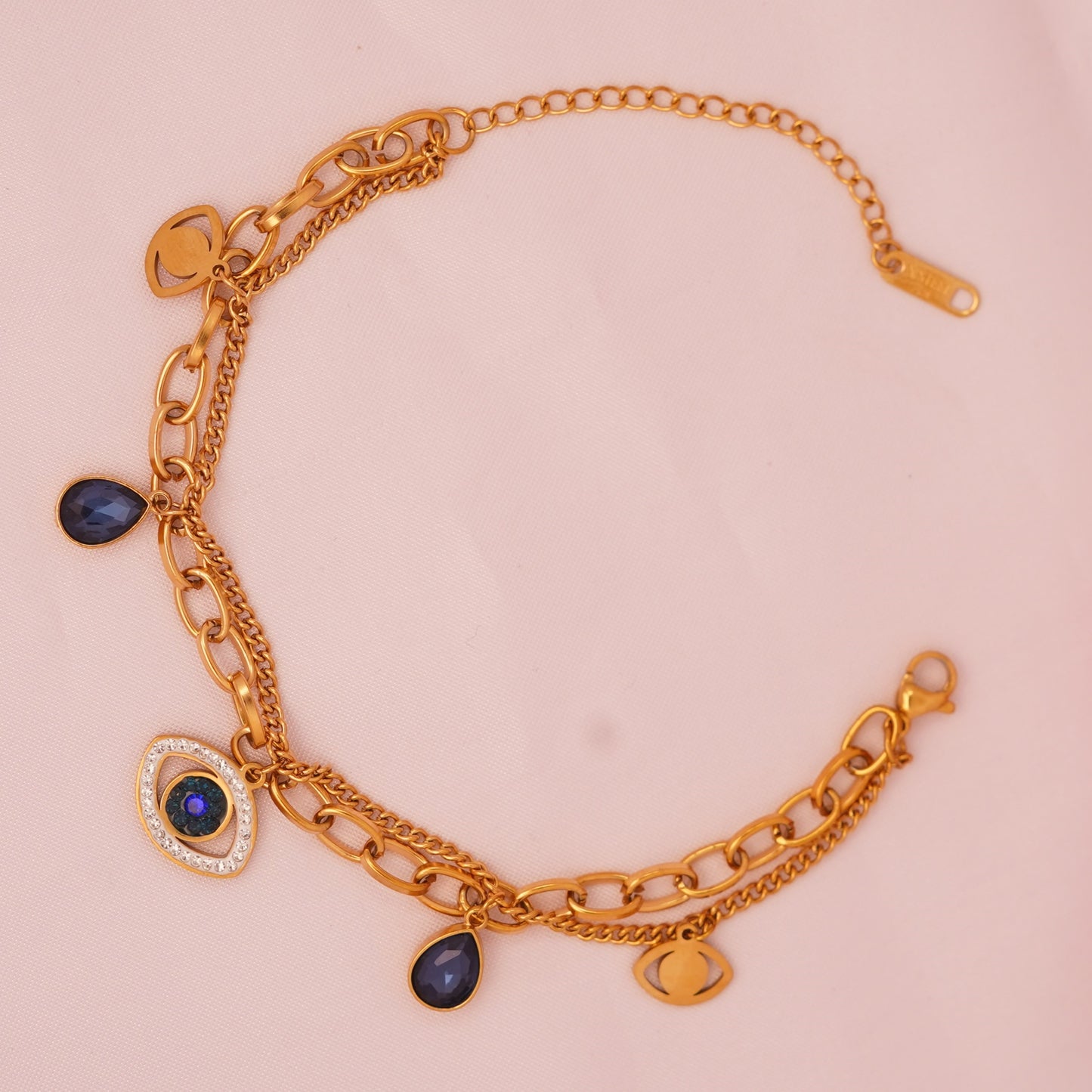 Sapphire Chain Bracelet