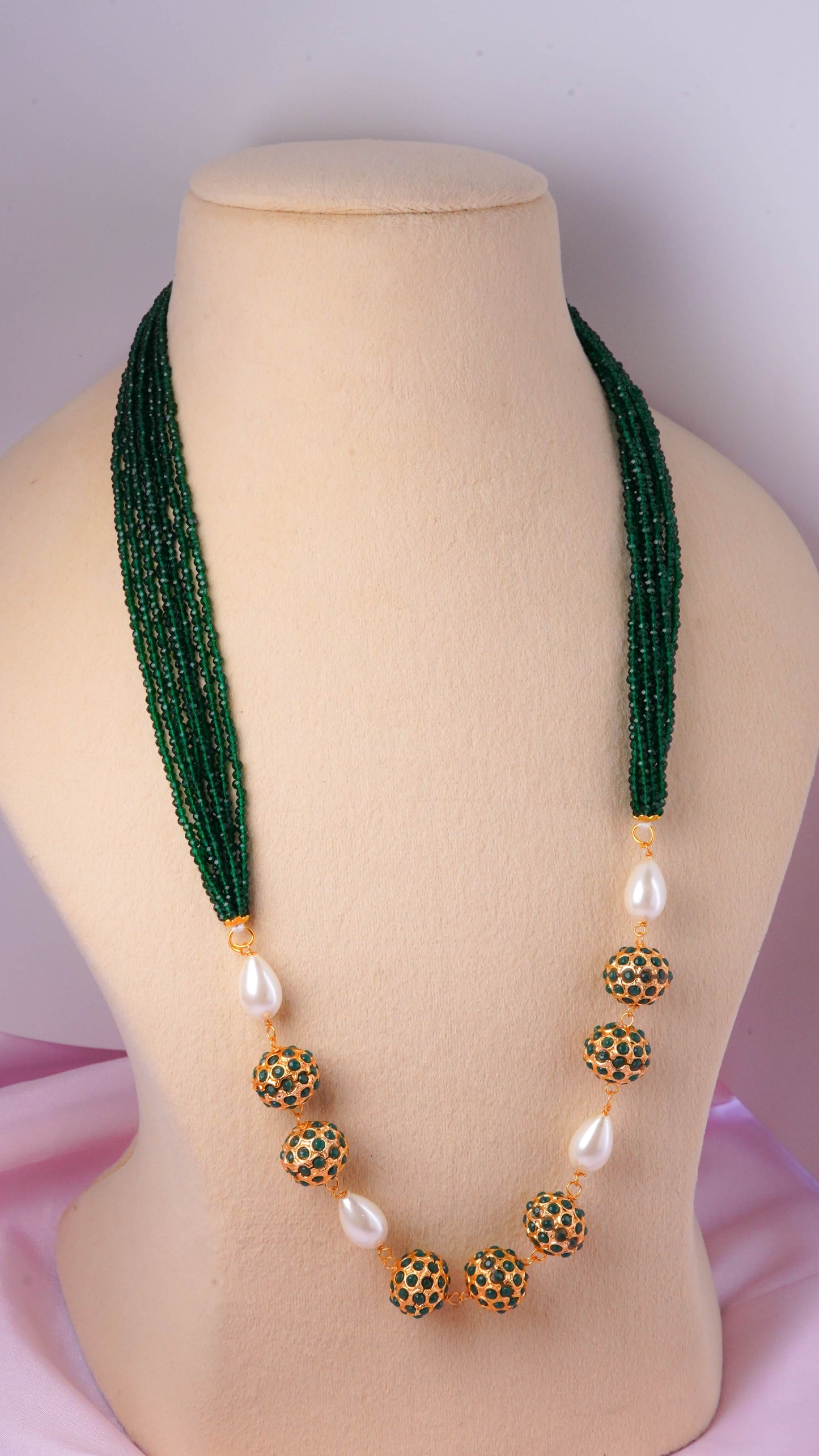 Seed bead Mala Glamnaari