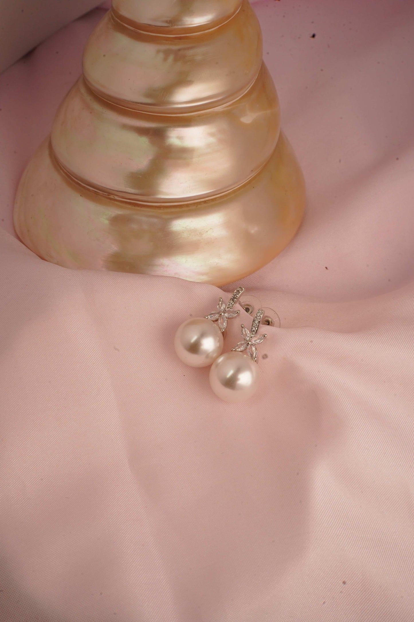 Silver Pearl Drops
