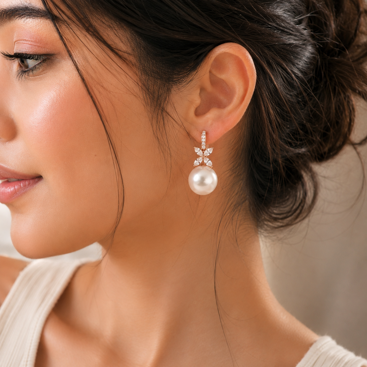 Silver Pearl Drops