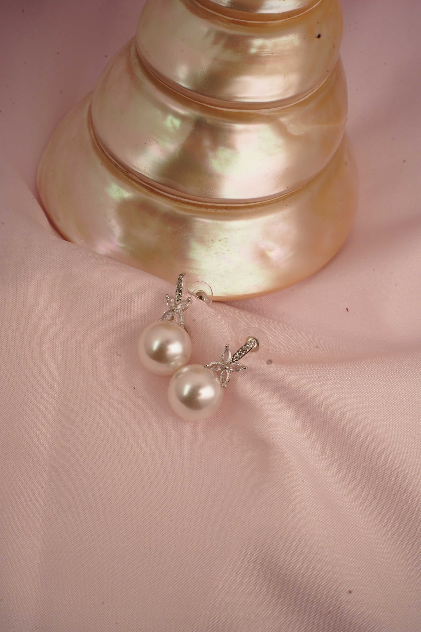 Silver Pearl Drops