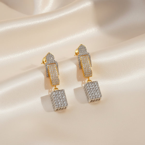 American diamond Stylish earring | Glamnaari