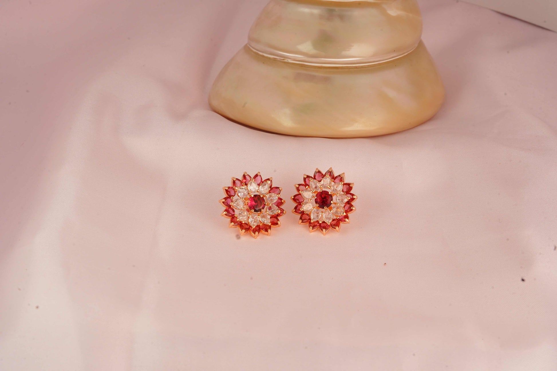 2 in One Stud Earring | Glamnaari