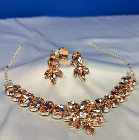Korean Rose Gold Leaf Lustra Set