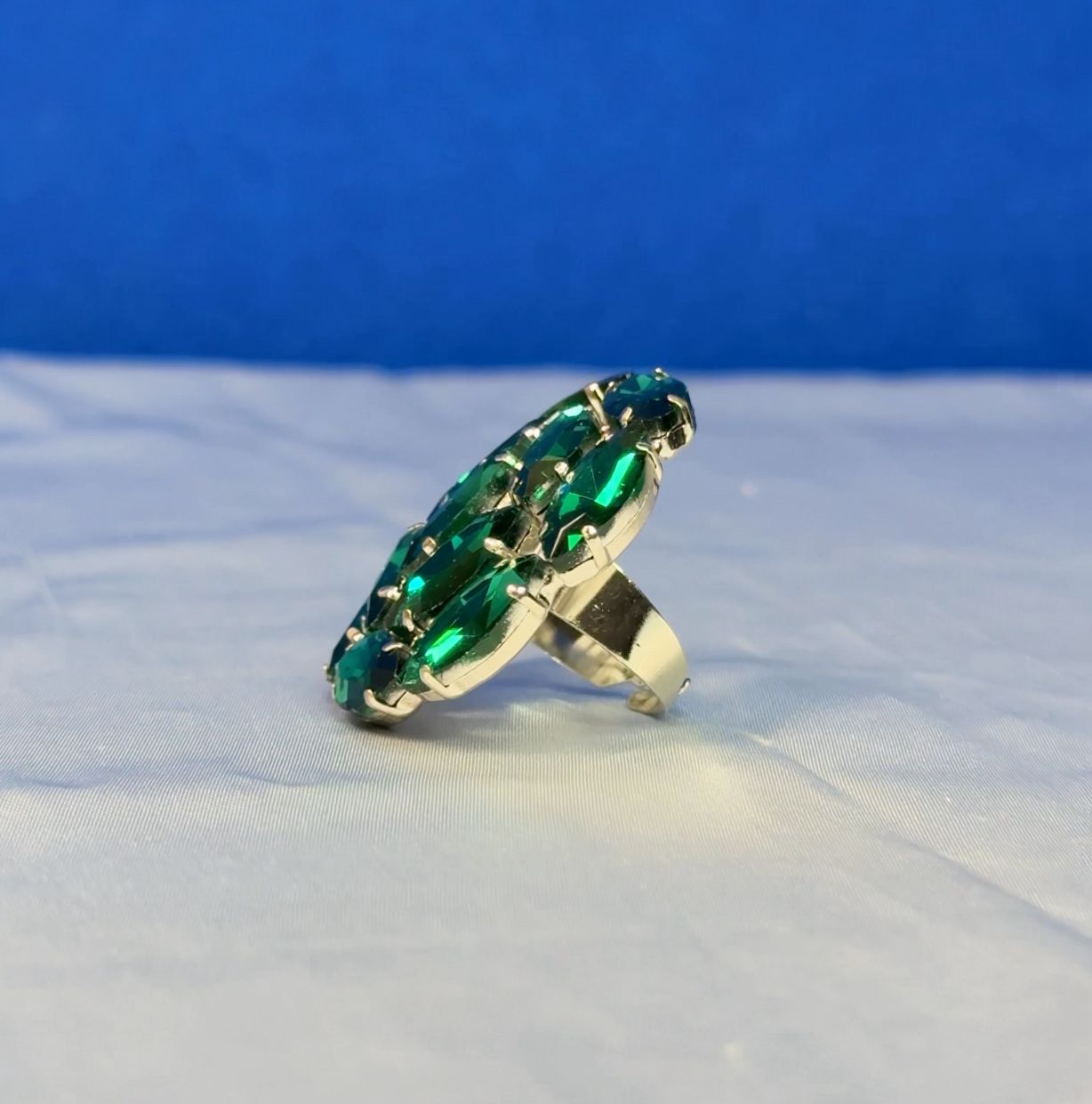 Green Cocktail Ring