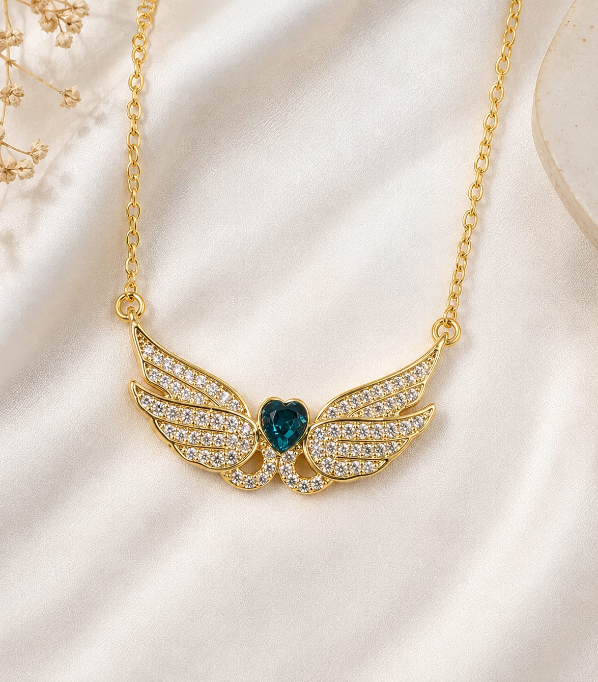 Sapphire Wings  Pendant