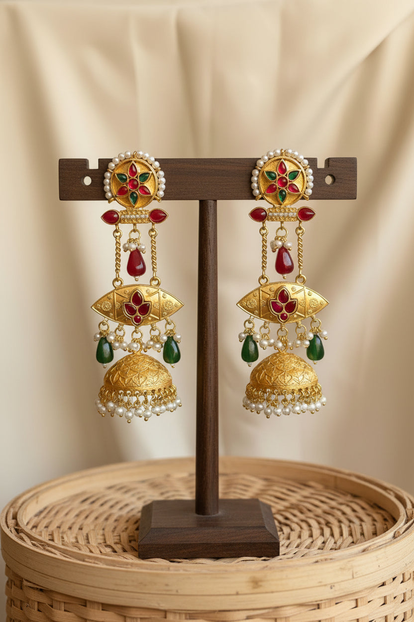 Kashmiri Statement Jhumka