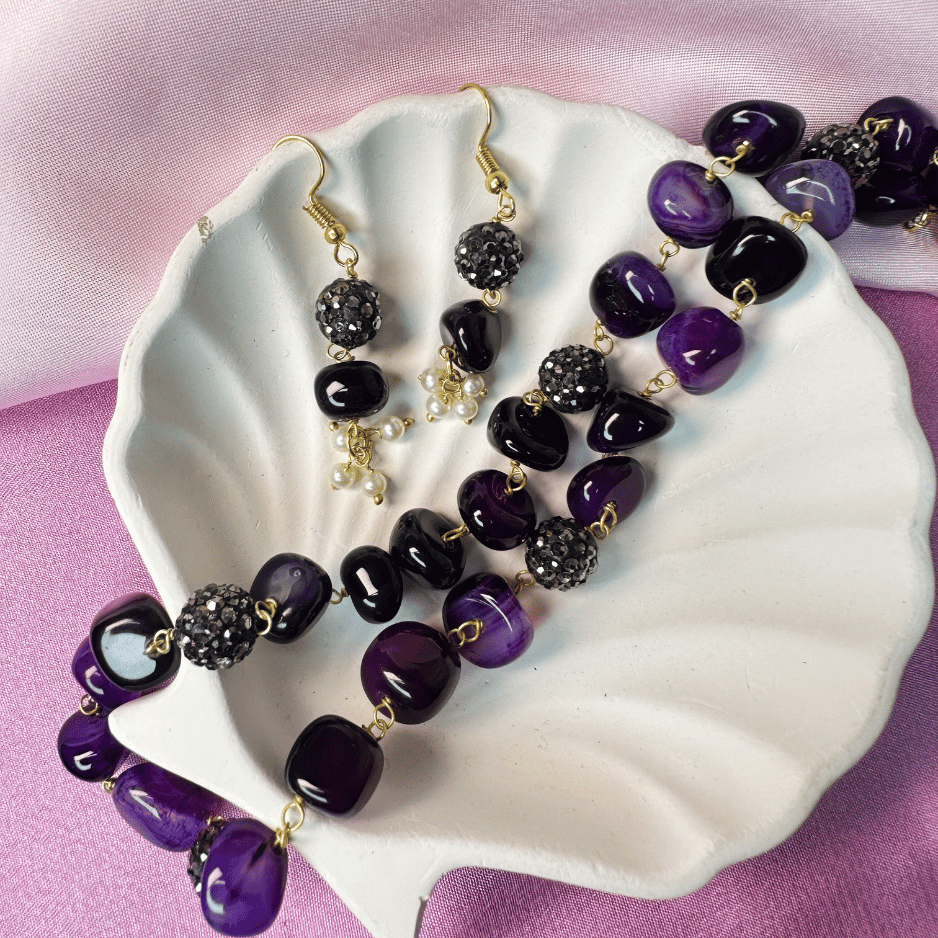 Royal Amethyst Bead Mala