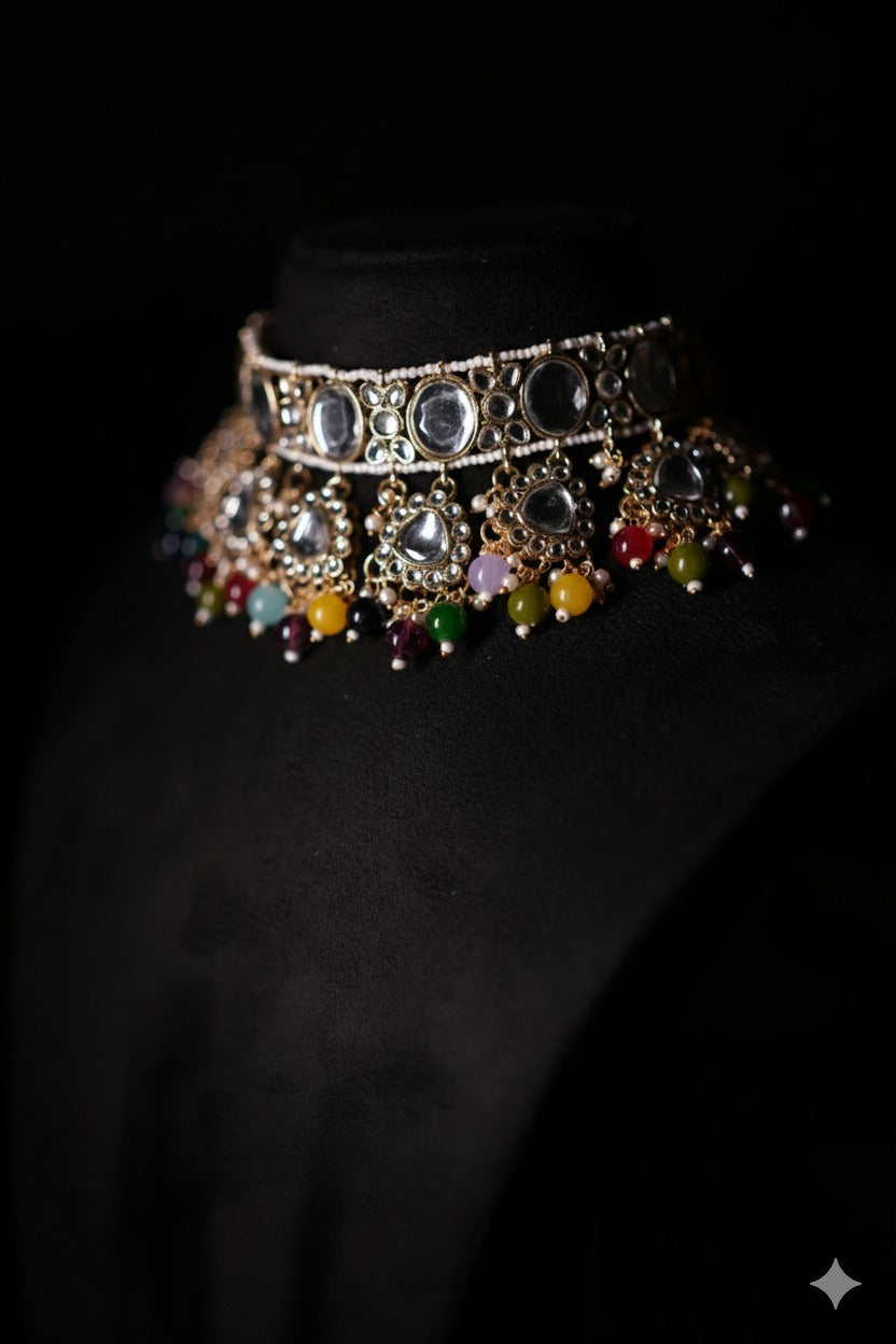 Multi Colour Choker
