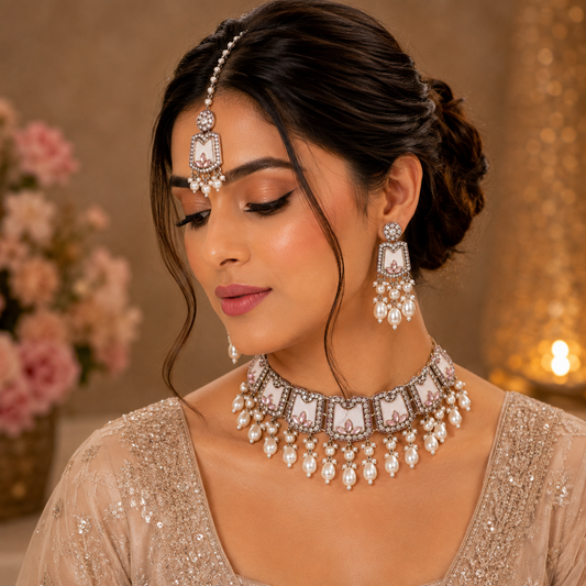 Heavenly Pearl Choker