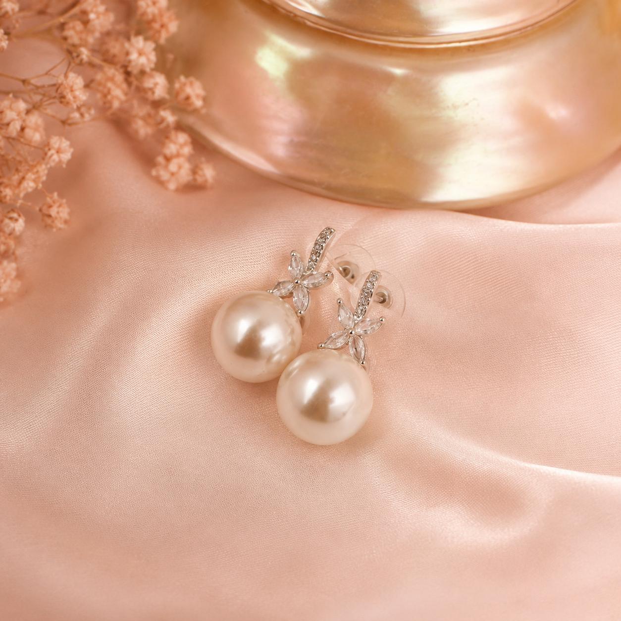 Silver Pearl Drops