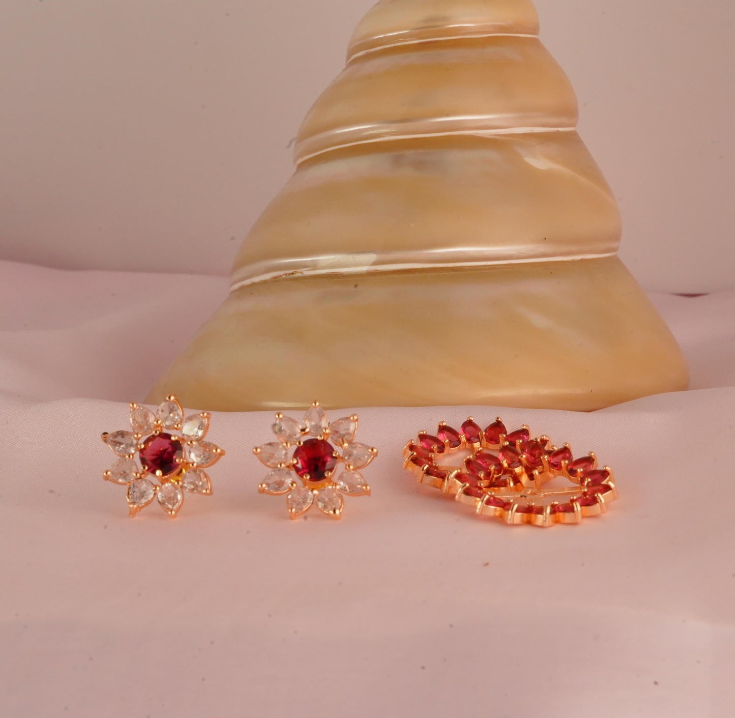 2 in One Stud Earring | Glamnaari